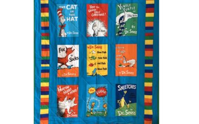 Quilt Honoring Laurie Guenther’s 25 years as Director of Mendon Public Library