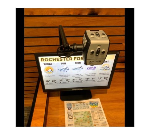 Enhanced Vision Reader - Mendon Public Library