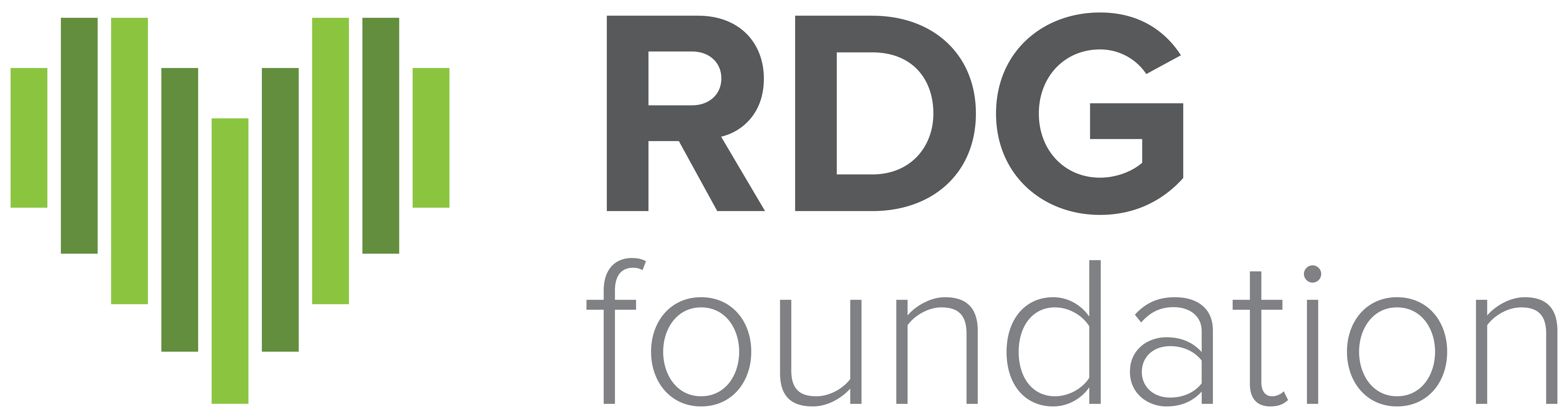 Logo for the RDG Foundation.