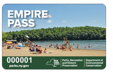 Image of a New York State Empire Pass.