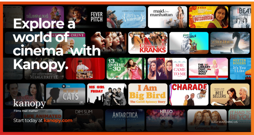 NEW in 2025 – Kanopy Movie Streaming Service