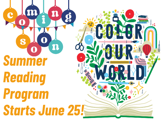 2025 Summer Reading Program, Starts June 25