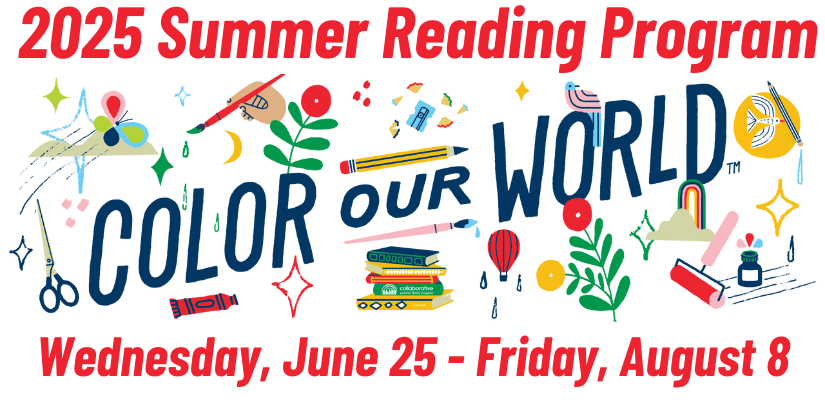 Summer Reading Program 2025, June 25 – August 8