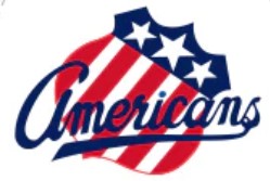 Logo for American Hockey League team The Rochester Americans, also known as The Amerks.