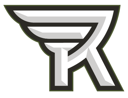 Logo for the box lacrosse team The Rochester Knighthawks.