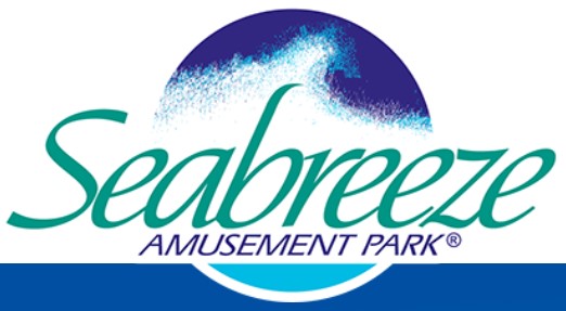 Logo for Seabreeze Amusement Park.