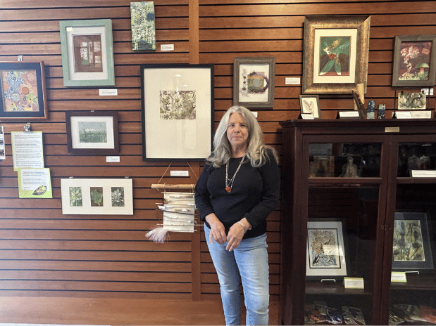 Lori Mugnolo Artwork, Created at The Mill Art Center & Gallery