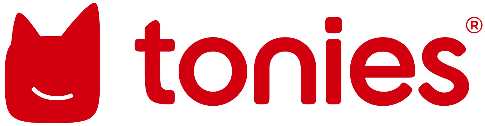 Logo for Tonies brand.