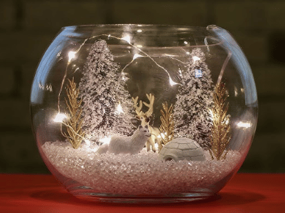 Winter Wonderland Air Plant Terrarium