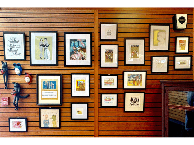 Artist Display by Carrianne Hendrickson