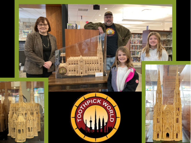 Toothpick World’s NYC St. Patrick’s Cathedral at MPL