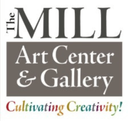 Logo for The Mill Art Center & Gallery.
